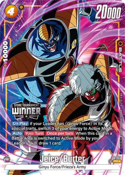 Jeice/Burter (Tournament Pack -Winner- 08), Tournament and Championship Promos FP-055
