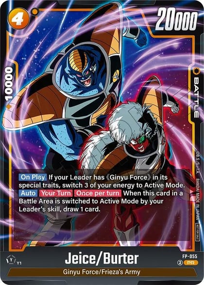 Jeice/Burter (Tournament Pack 08), Tournament and Championship Promos FP-055