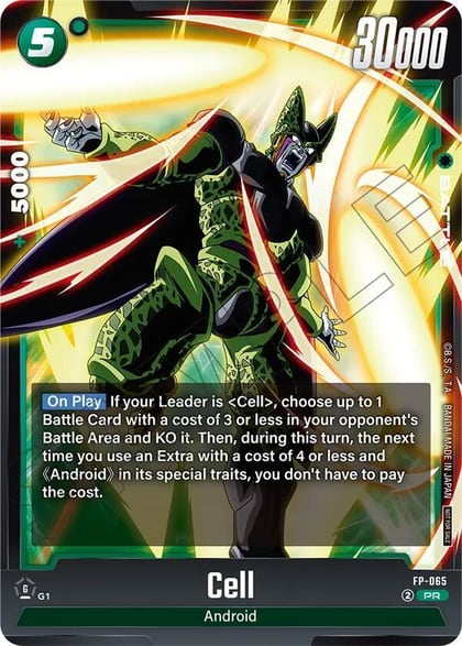 Cell (Tournament Pack 09), Tournament and Championship Promos FP-065