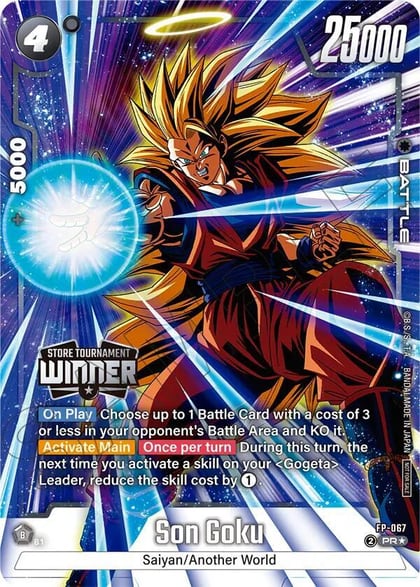 Son Goku (Tournament Pack -Winner- 09), Tournament and Championship Promos FP-067