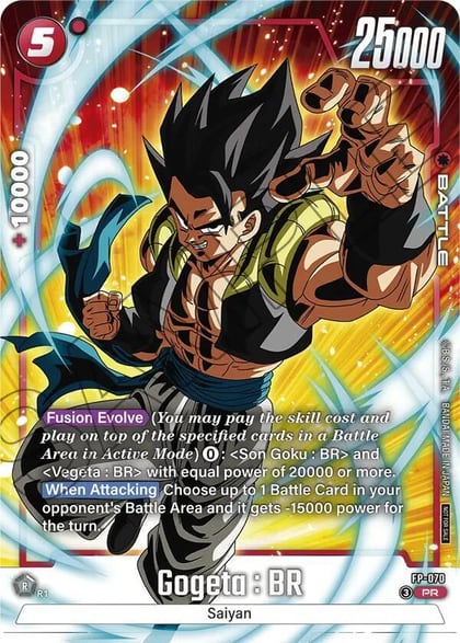 Gogeta : BR (Tournament Pack 10), Tournament and Championship Promos FP-070
