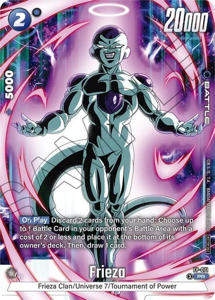 Frieza - FP-071 (Tournament Pack 10), Tournament and Championship Promos FP-071