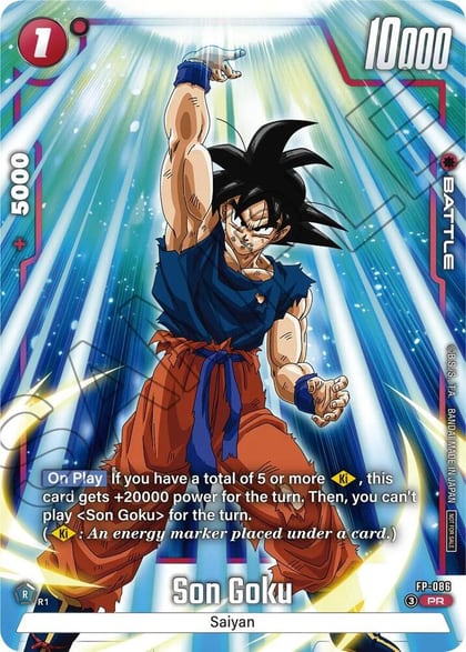 Son Goku - FP-086 (Tournament Pack 11), Tournament and Championship Promos FP-086