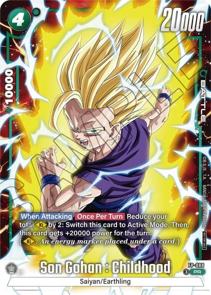 Son Gohan : Childhood - FP-088 (Tournament Pack 11), Tournament and Championship Promos FP-088