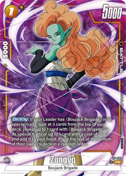 Zangya - FP-089 (Tournament Pack 11), Tournament and Championship Promos FP-089