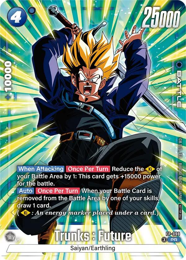 Trunks : Future - FP-098 (Tournament Pack 12), Tournament and Championship Promos FP-098