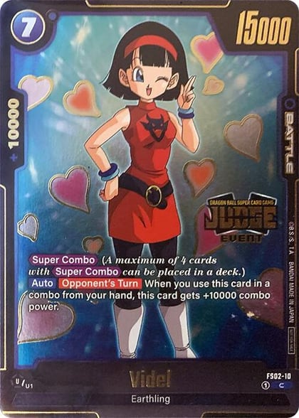Videl (Judge Pack (Event Judge) 01), Tournament and Championship Promos FS02-10
