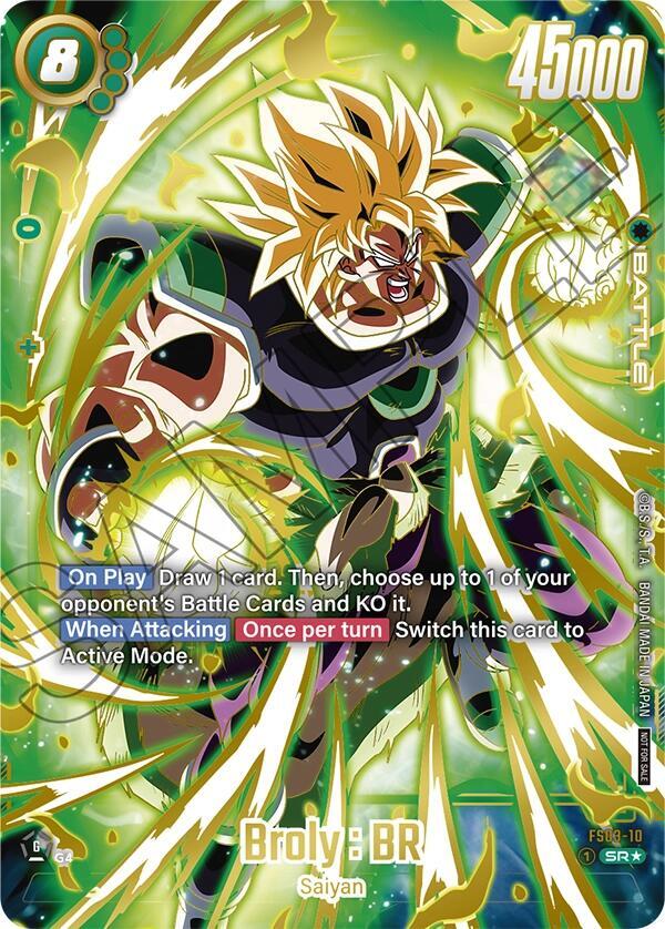 Broly : BR - FS03-10, Tournament and Championship Promos FS03-10