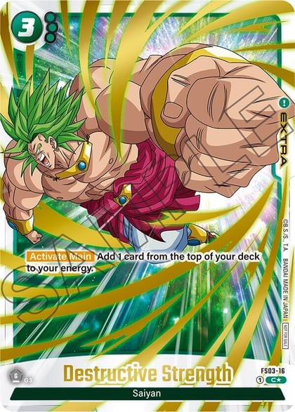 Destructive Strength (Championship Pack 03), Tournament and Championship Promos FS03-16