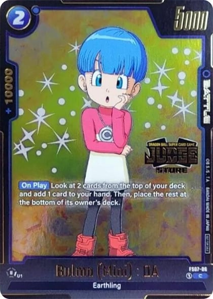 Bulma (Mini) : DA (Judge Pack (Store Judge) 03), Tournament and Championship Promos FS07-06
