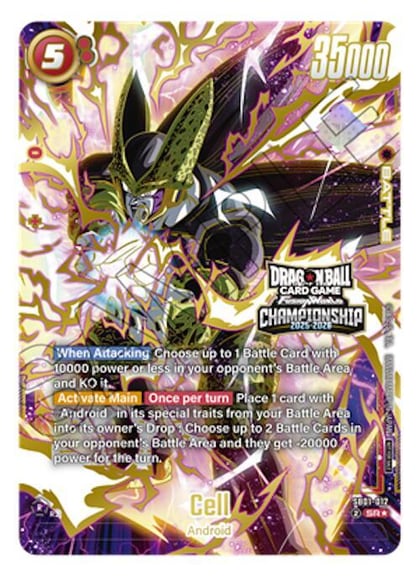 Cell (Championship 2025-2026), Tournament and Championship Promos SB01-012