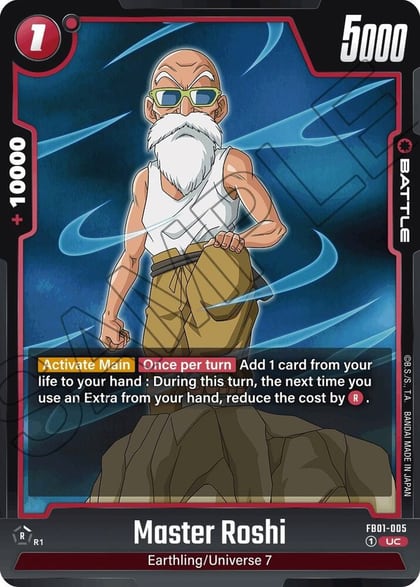 Master Roshi, Awakened Pulse FB01-005