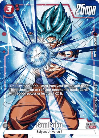 Son Goku - FB01-015 (Alternate Art), Awakened Pulse FB01-015