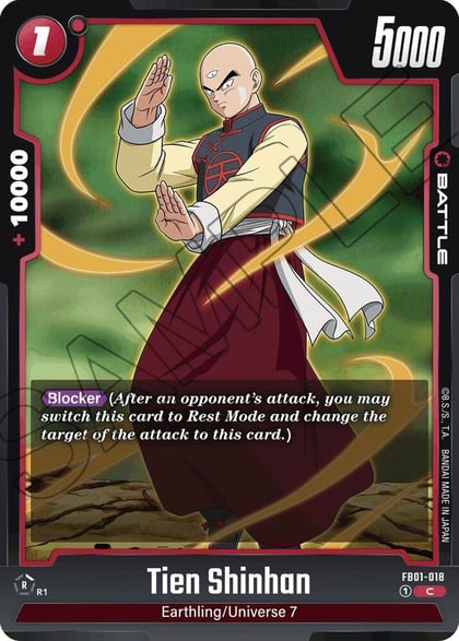 Tien Shinhan - FB01-018, Awakened Pulse FB01-018