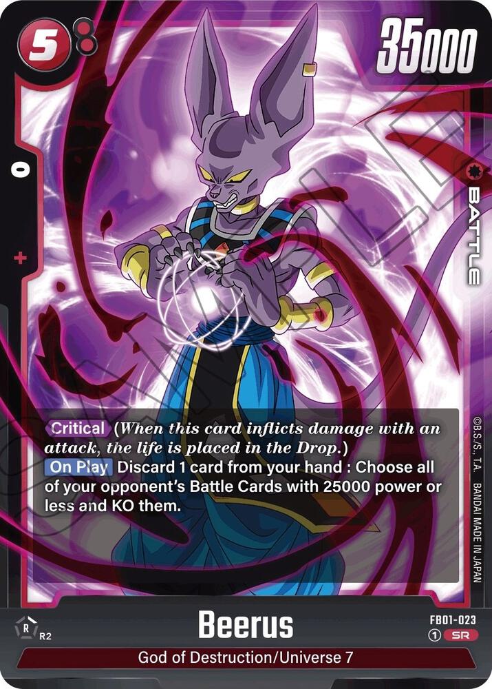 Beerus - FB01-023, Awakened Pulse FB01-023