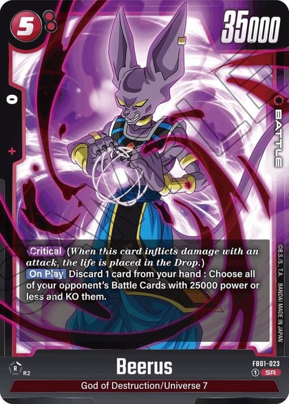 Beerus - FB01-023, Awakened Pulse FB01-023