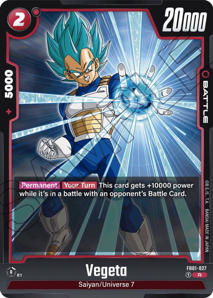 Vegeta - FB01-027, Awakened Pulse FB01-027