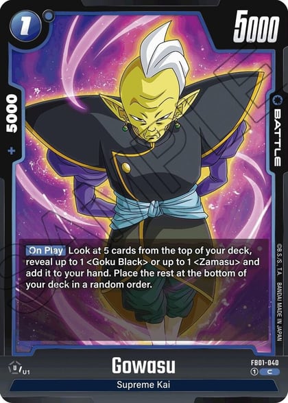 Gowasu - FB01-040, Awakened Pulse FB01-040