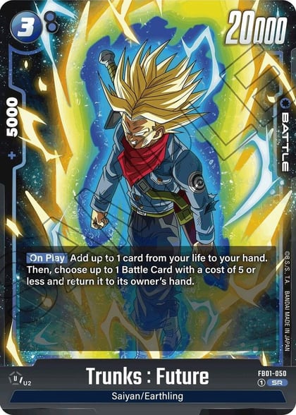 Trunks : Future - FB01-050, Awakened Pulse FB01-050