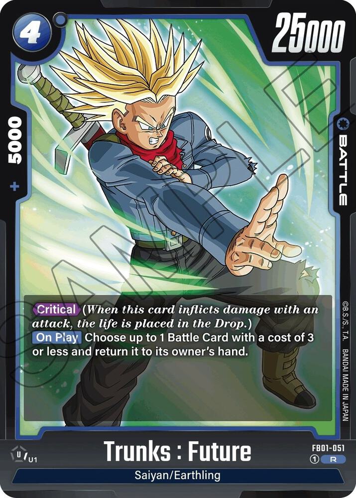 Trunks : Future - FB01-051, Awakened Pulse FB01-051