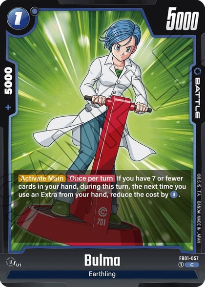 Bulma, Awakened Pulse FB01-057