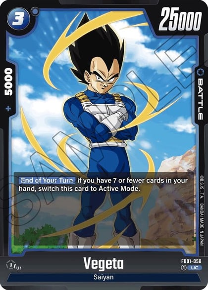 Vegeta - FB01-058, Awakened Pulse FB01-058