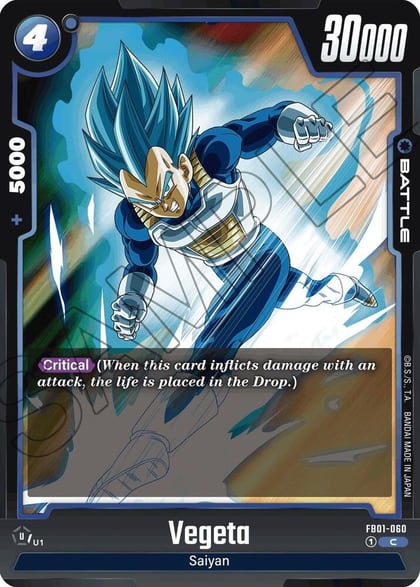 Vegeta - FB01-060, Awakened Pulse FB01-060
