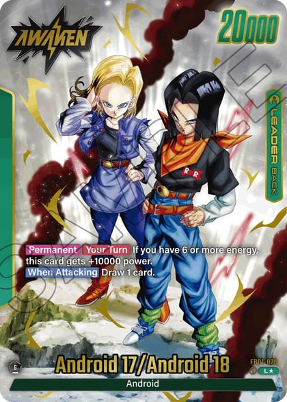 Android 17 - FB01-070 (Alternate Art), Awakened Pulse FB01-070