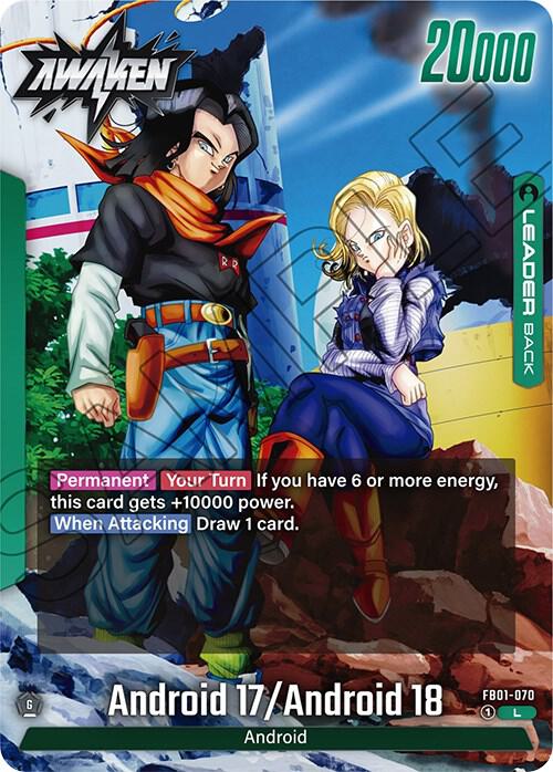 Android 17 - FB01-070, Awakened Pulse FB01-070