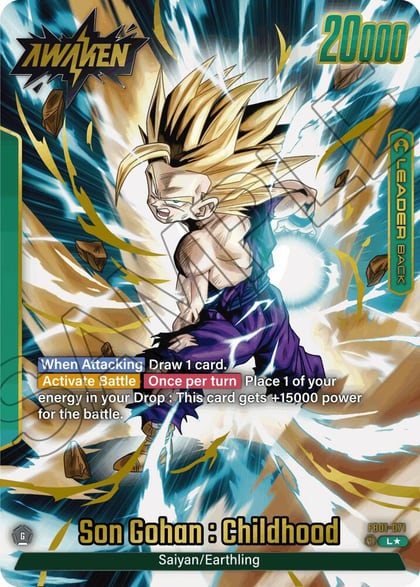 Son Gohan : Childhood - FB01-071 (Alternate Art), Awakened Pulse FB01-071