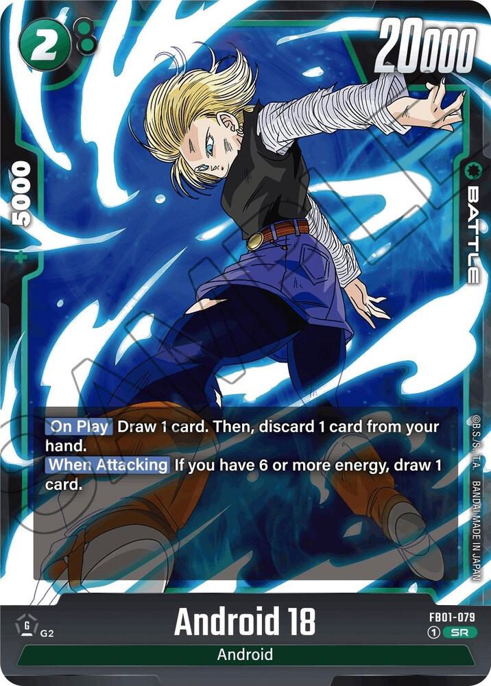 Android 18 - FB01-079, Awakened Pulse FB01-079