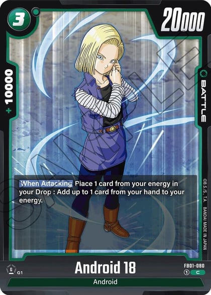 Android 18 - FB01-080, Awakened Pulse FB01-080