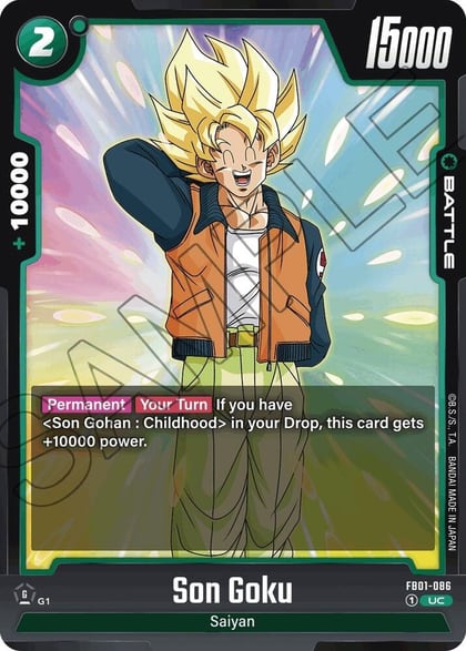 Son Goku - FB01-086, Awakened Pulse FB01-086