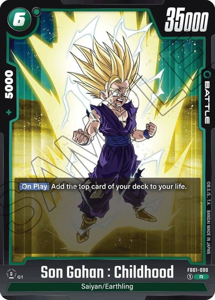 Son Gohan : Childhood - FB01-090, Awakened Pulse FB01-090