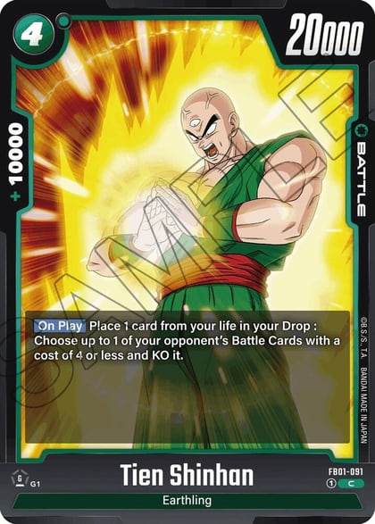 Tien Shinhan - FB01-091, Awakened Pulse FB01-091