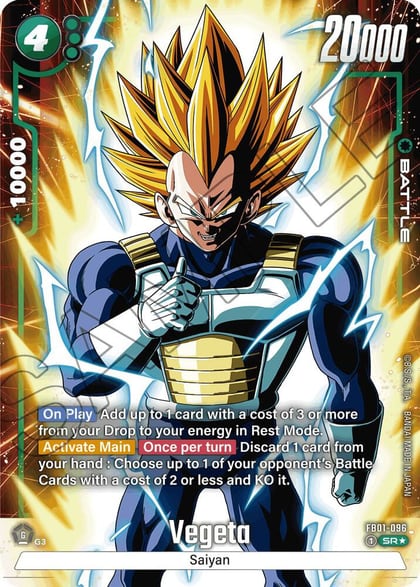 Vegeta - FB01-096 (Alternate Art), Awakened Pulse FB01-096