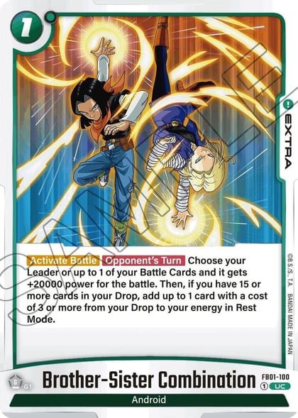 Brother-Sister Combination, Awakened Pulse FB01-100