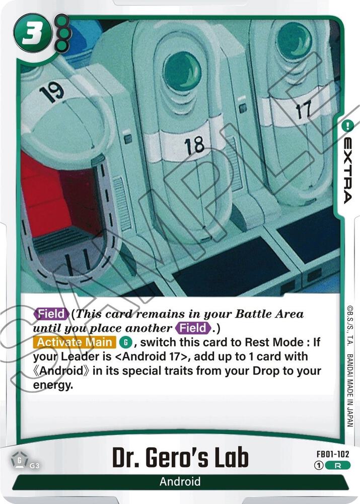 Dr. Gero's Lab, Awakened Pulse FB01-102
