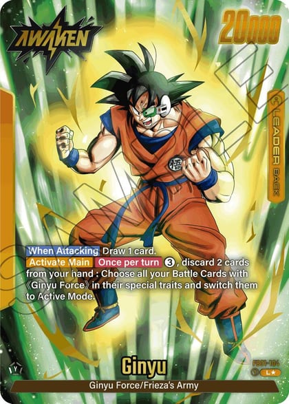 Ginyu - FB01-104 (Alternate Art), Awakened Pulse FB01-104