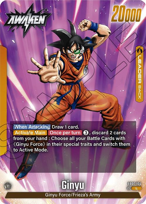 Ginyu - FB01-104, Awakened Pulse FB01-104