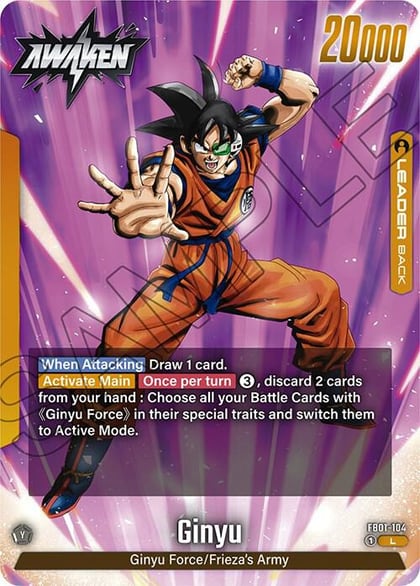 Ginyu - FB01-104, Awakened Pulse FB01-104