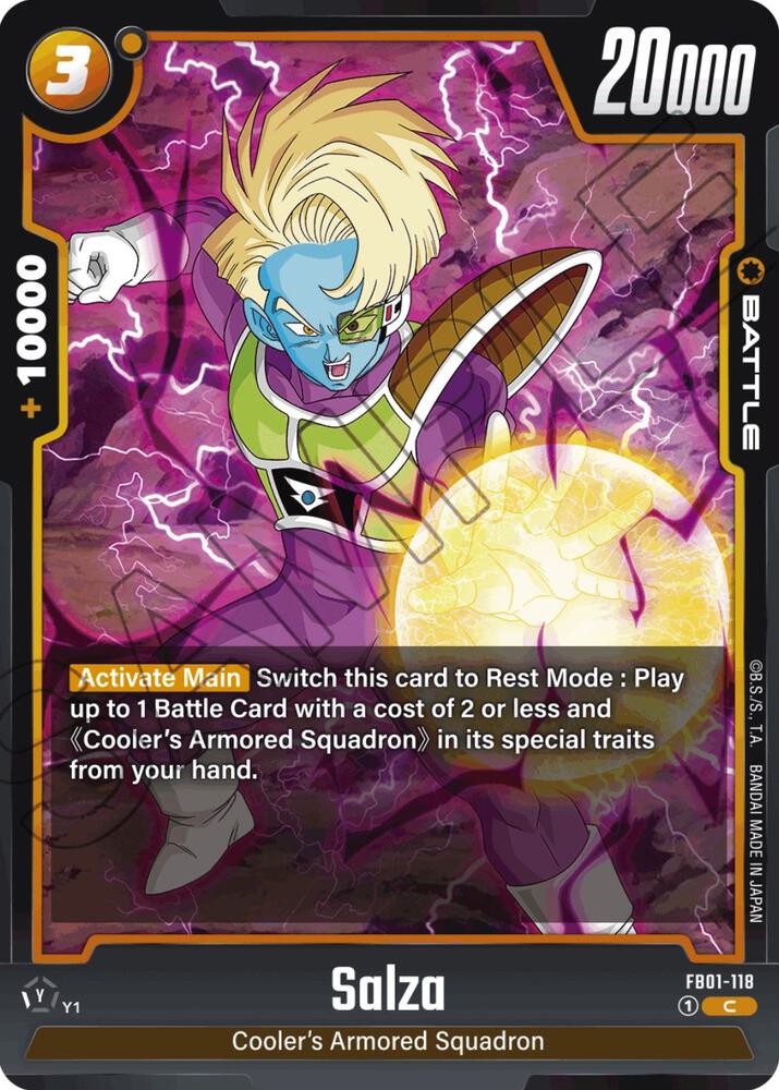 Salza - FB01-118, Awakened Pulse FB01-118