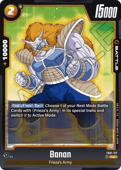 Banan, Awakened Pulse FB01-127