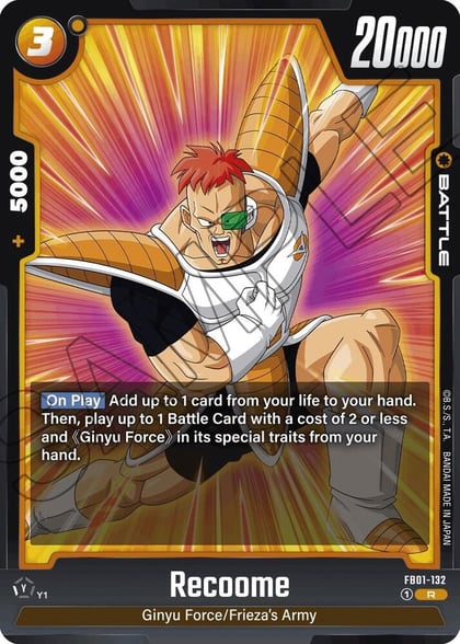 Recoome, Awakened Pulse FB01-132