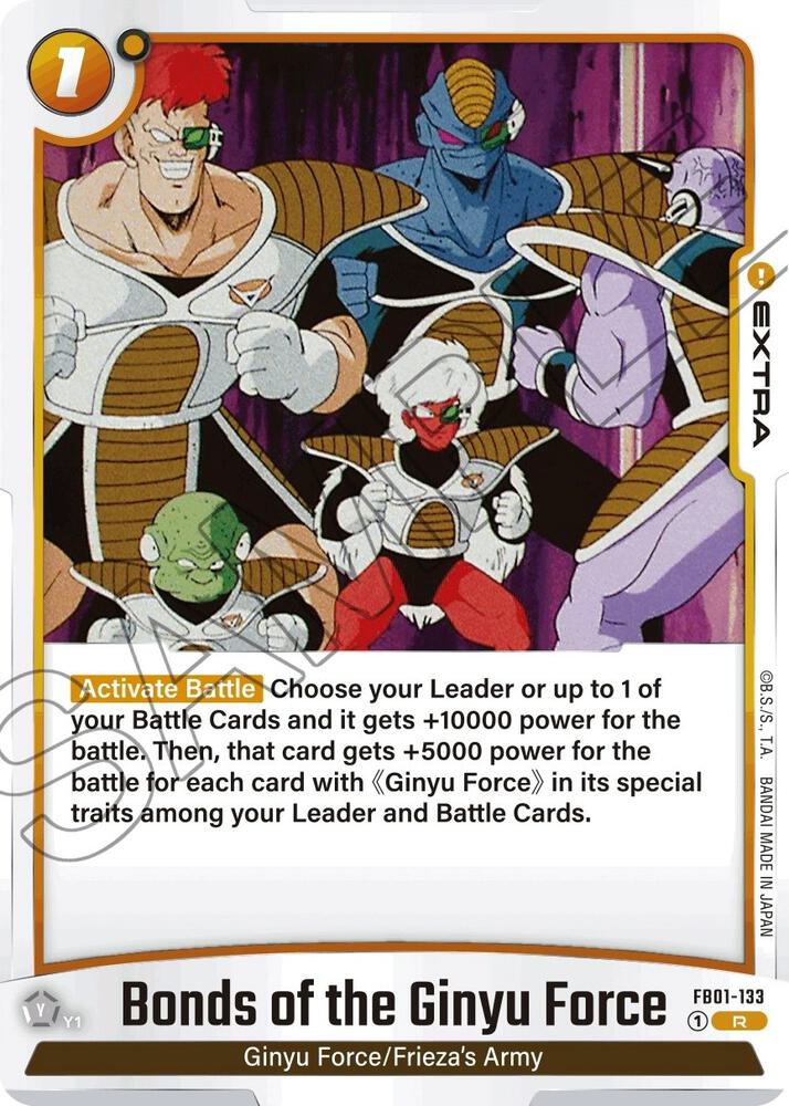 Bonds of the Ginyu Force, Awakened Pulse FB01-133