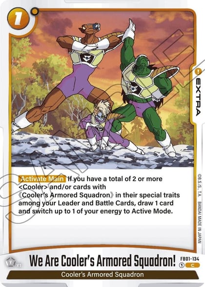 We Are Cooler's Armored Squadron!, Awakened Pulse FB01-134