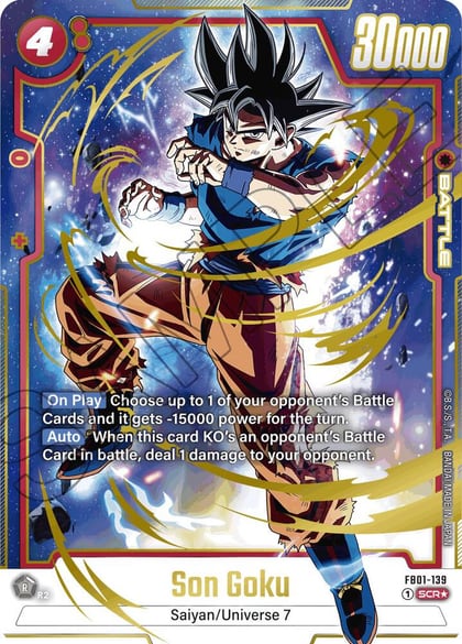 Son Goku - FB01-139 (Alternate Art), Awakened Pulse FB01-139
