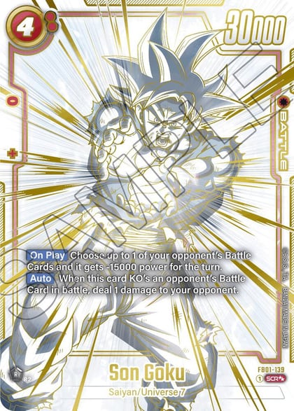Son Goku - FB01-139 (Super Alternate Art), Awakened Pulse FB01-139