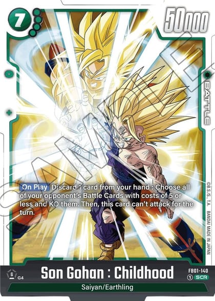 Son Gohan : Childhood - FB01-140, Awakened Pulse FB01-140