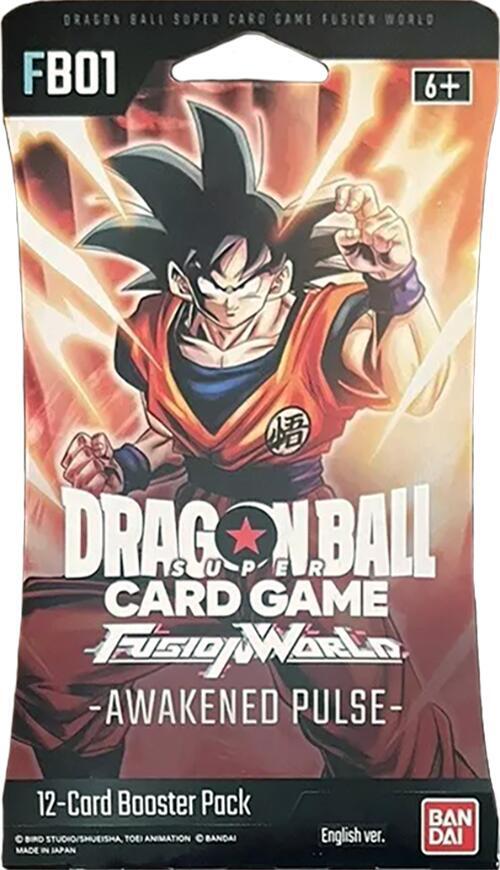 Awakened Pulse Sleeved Booster Pack [Son Goku], Awakened Pulse P543398